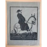 Clifford Cyril Webb 1894-1972Two woodcuts 'Priest on a Donkey' unsigned31.5x26cmProvenance: from the