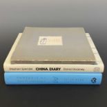 Three 1st Edition David Hockney Books 'The Blue Guitar', 'China Diary' and 'Portrait of David