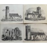 JB LadbrookeLadbrookes views of the churches in the county of Norfolk25 lithographs, 1822 & 3each