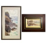 William CASLEY (1867-1921)The Lizard Coast Two watercolours Each signed 13 x 23cm35 x