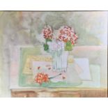 Alice VALENSTEIN (1904-2002) Still life Oil on canvas Signed60x75cm, framed 69x84cm