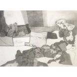 Bryan INGHAM (1936-1997)ShoreEtching, aquatint 29 x 39cmCondition report: This appears to be in very