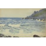 Thomas Cooper GOTCH (1854-1931) Near Sennen Watercolour Signed 17 x 26.5cm View the Virtual 360