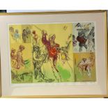 Feliks TOPOLSKI (1907-1989) 100th Open Championship Royal St. George's Golf Club 1981 Print Signed