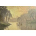 Joseph Rusling MEEKER (1827-1887) Boating Oil on board Signed with a monogram. Rafael Fine Art,