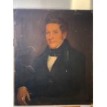 Ethan Allen GREENWOOD (1779-1856) Portrait of Jonathan Jennings Æ.43. Oil on canvas To verso can
