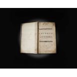 Chinese Letters, an 18th century hardback volume, 'Being a Philosophical, Historical and Critical