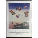 A 1982 Francis Kyle of London Gallery poster, 'Janet Haigh, A View of Japan in Embroidery,