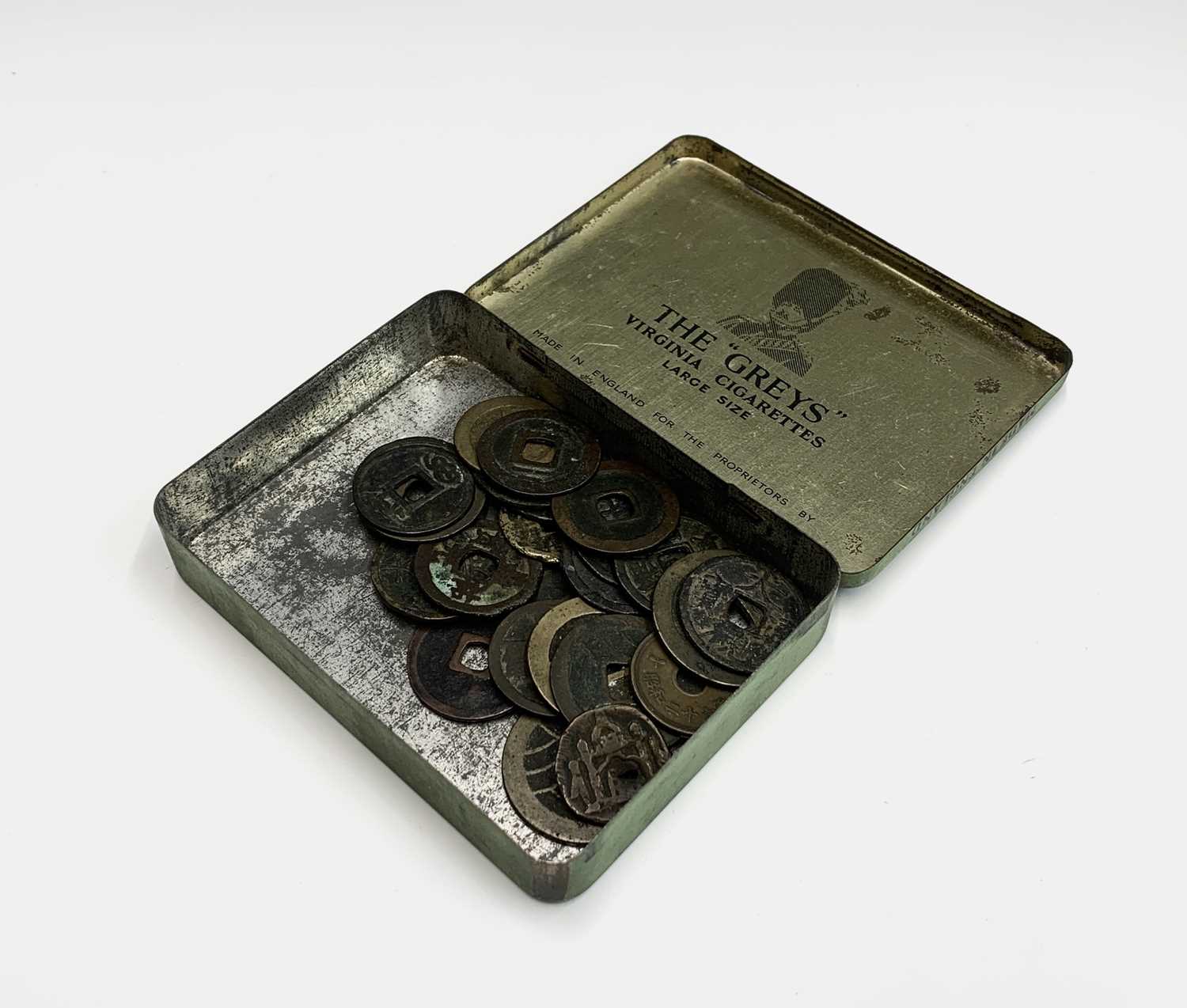 Miscellanous Chinese coins.Condition report: General wear and various states of verdigris. - Image 2 of 7
