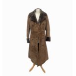 A ladies Morlands Velour Lambskin coat, label size 92/36.Condition report: Condition - there are