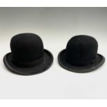 A G.A.Dunn & Co. of London bowler hat and one other bowler hat (2).