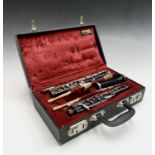 A French oboe, by Noblet, Paris, number 2945, cased.