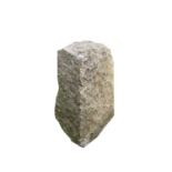 A limestone staddle stone base. Approx. height 47cm.