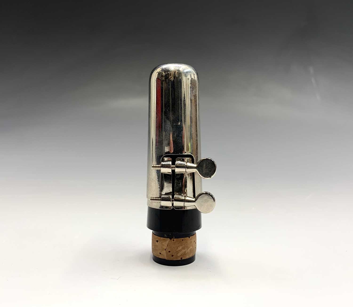 A Boosey & Hawkes Edgware model clarinet, with nickel mounts, number 274097A, in hard case. - Image 7 of 12