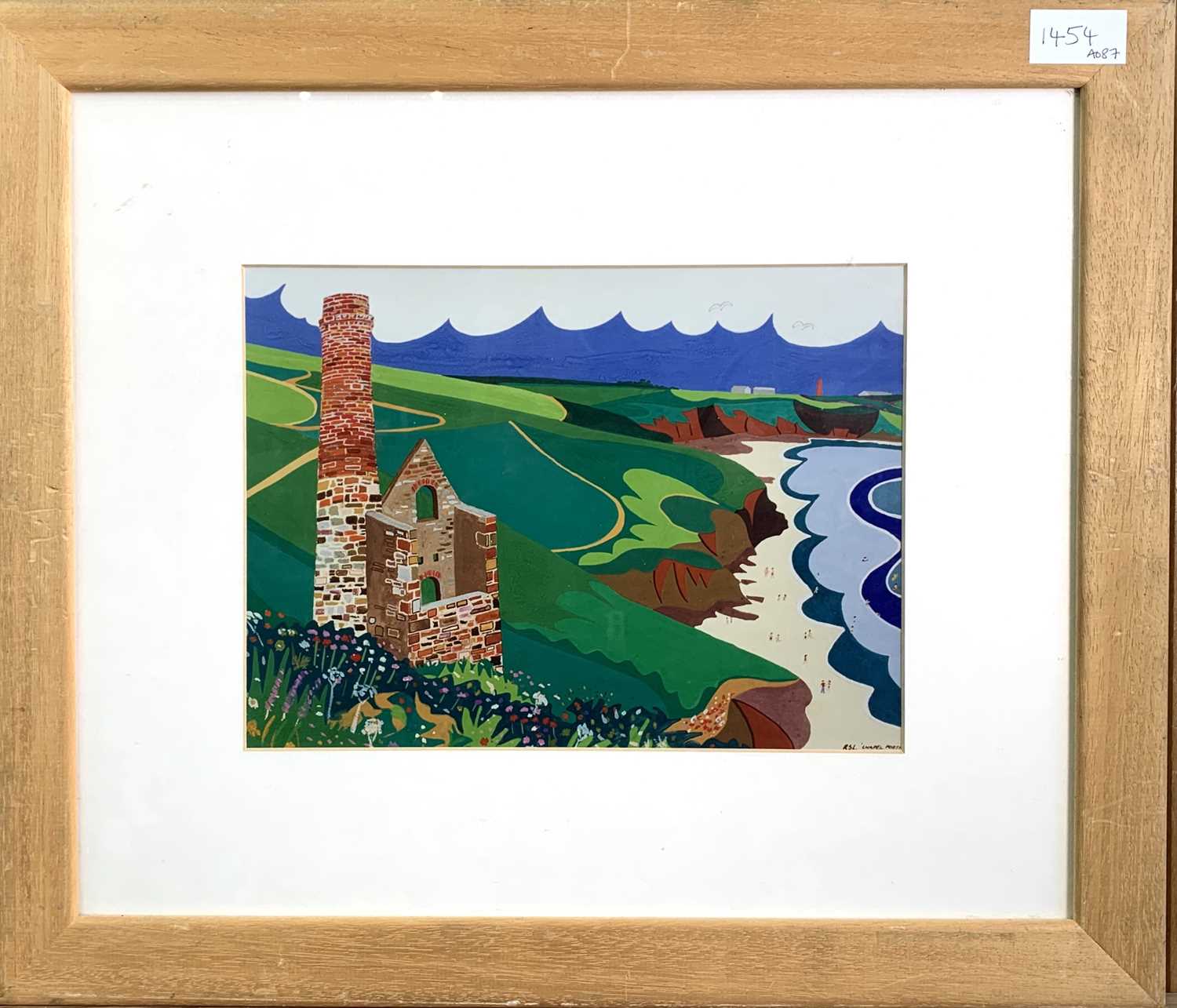 After Richard Sidney LODEY (b.1950)'Stippy Stappy' and 'Chapel Porth'Two prints 20 x 27.5cm and 20 x - Image 2 of 2