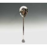 A modern Guild of Handicrafts silver spoon in the style of C R Ashbee, full length 16.2cmLondon