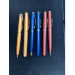 Three pairs of Parker Inflection pens