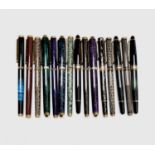 15 L'Plume rollerball or fibre tip pens