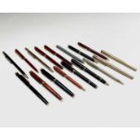 A collection of 17 Colibri pens