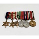 Medals - A group of 5 World War 2 medals plus a subsequent Special Constabulary medal all issued