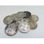 G.B. Victorian Silver Coins - Lot comprises Florins (4): Gothic Florin 1874, 1883; plus final