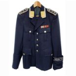 A German post war Air Force Officer's tunic with cuff 'Geschwader Richtofen' sash.