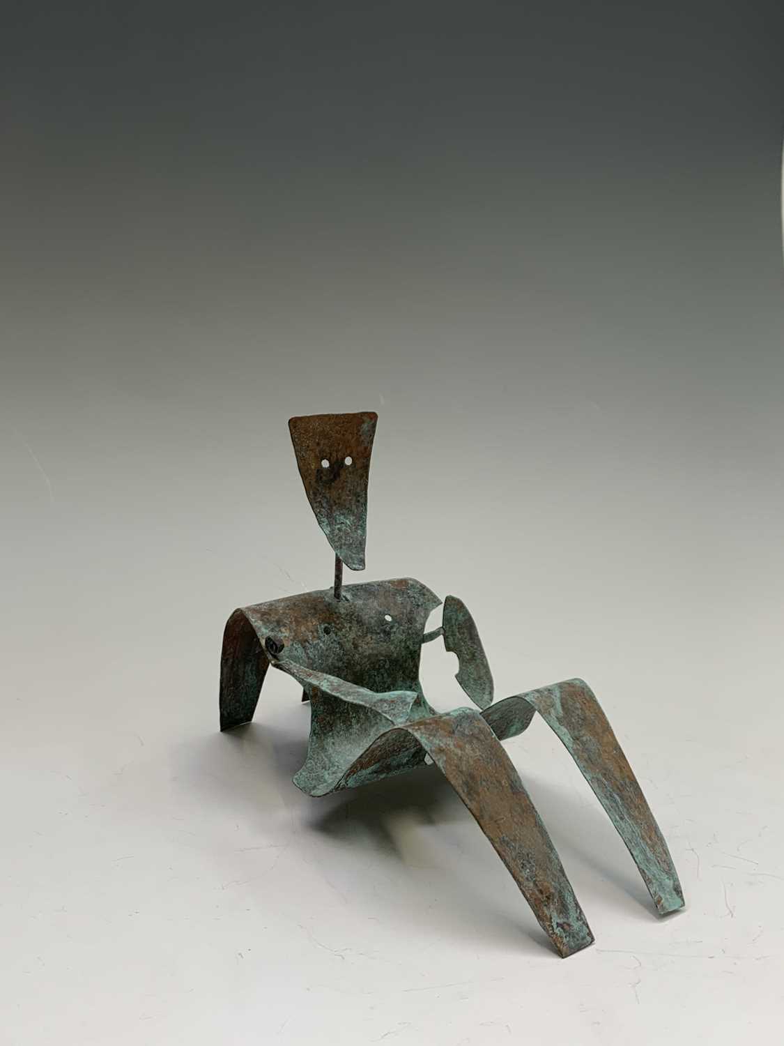 William BLACK (20th Century British)'Reclining Figure II'Oxidised copper sculpture Signed, inscribed - Image 17 of 17