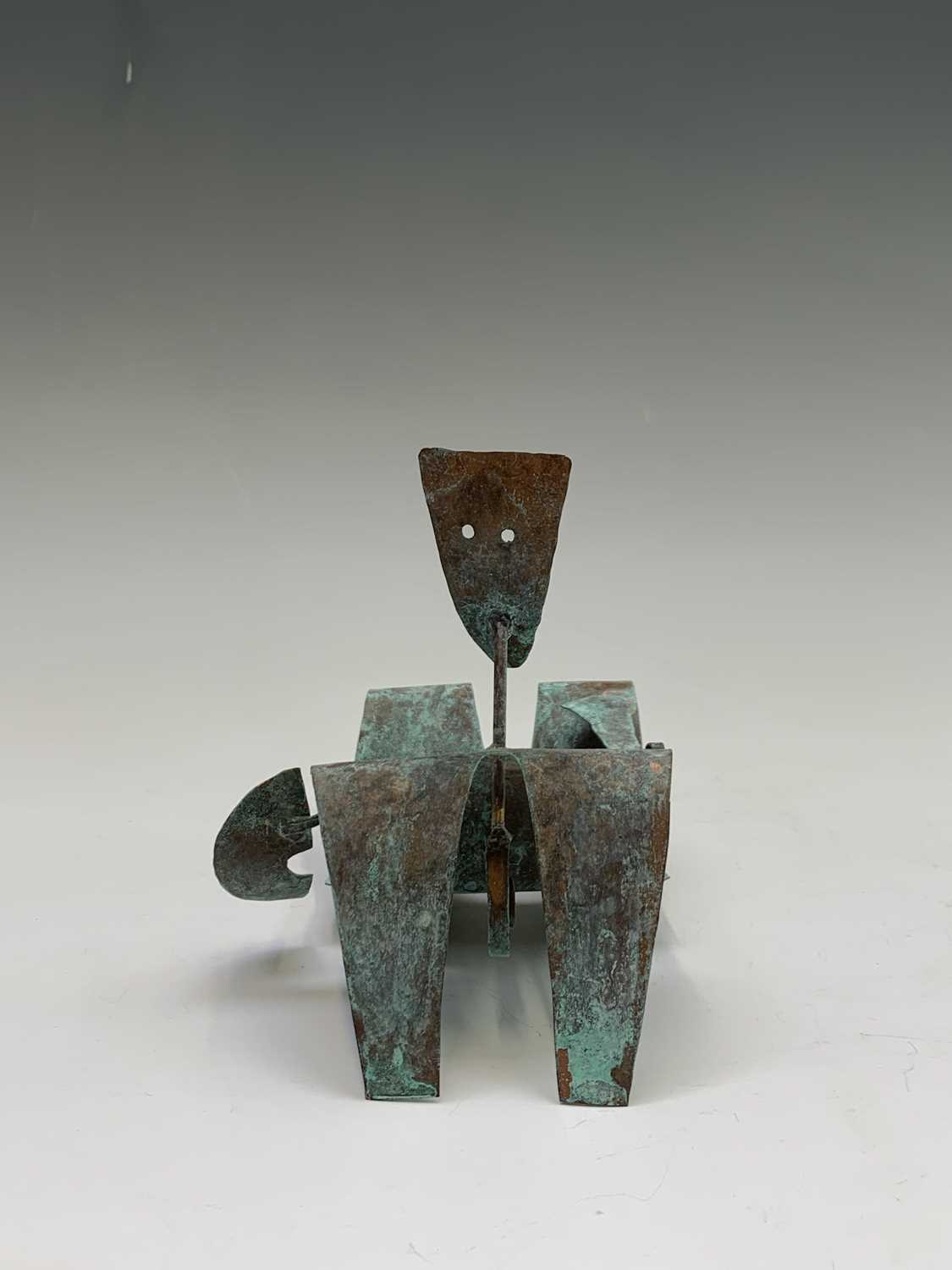 William BLACK (20th Century British)'Reclining Figure II'Oxidised copper sculpture Signed, inscribed - Image 10 of 17