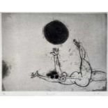Douglas PORTWAY (1922-1993)'Knockturn'Etching Signed and inscribed #33/50Plate size 30 x 40cm