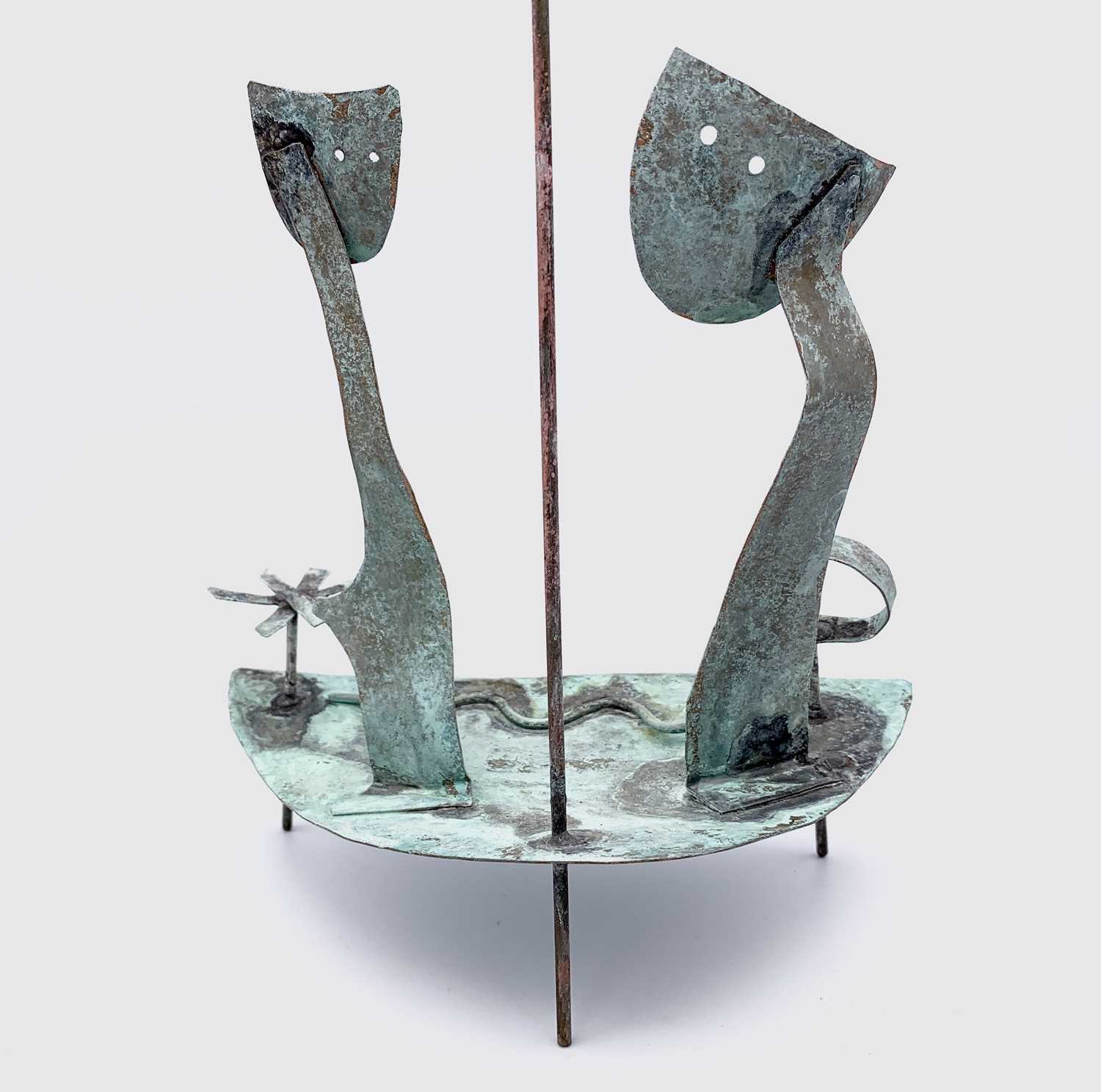 William BLACK (20th Century British)'Adam and Eve'Oxidized copper sculpture Signed, inscribed and - Image 5 of 13