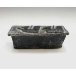 John MALTBY (1936 - 2020)Ceramic box Signed to base Height 6cm, length 16cmCondition report: No