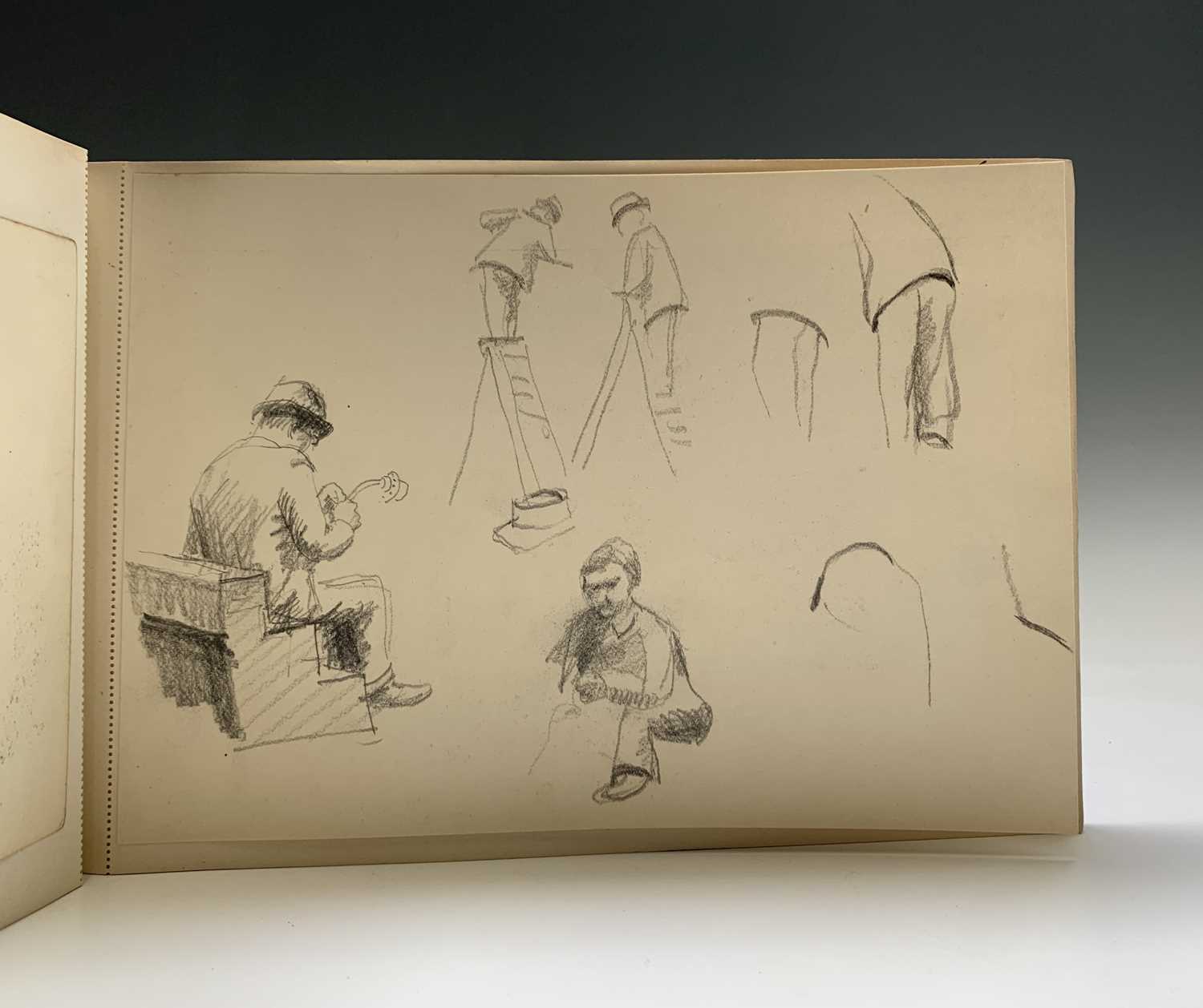 Maurice Edgar CONNELL(1921-2020) Eight sketch books Maurice Edgar Connell 1921-2020 Born in South - Image 7 of 19