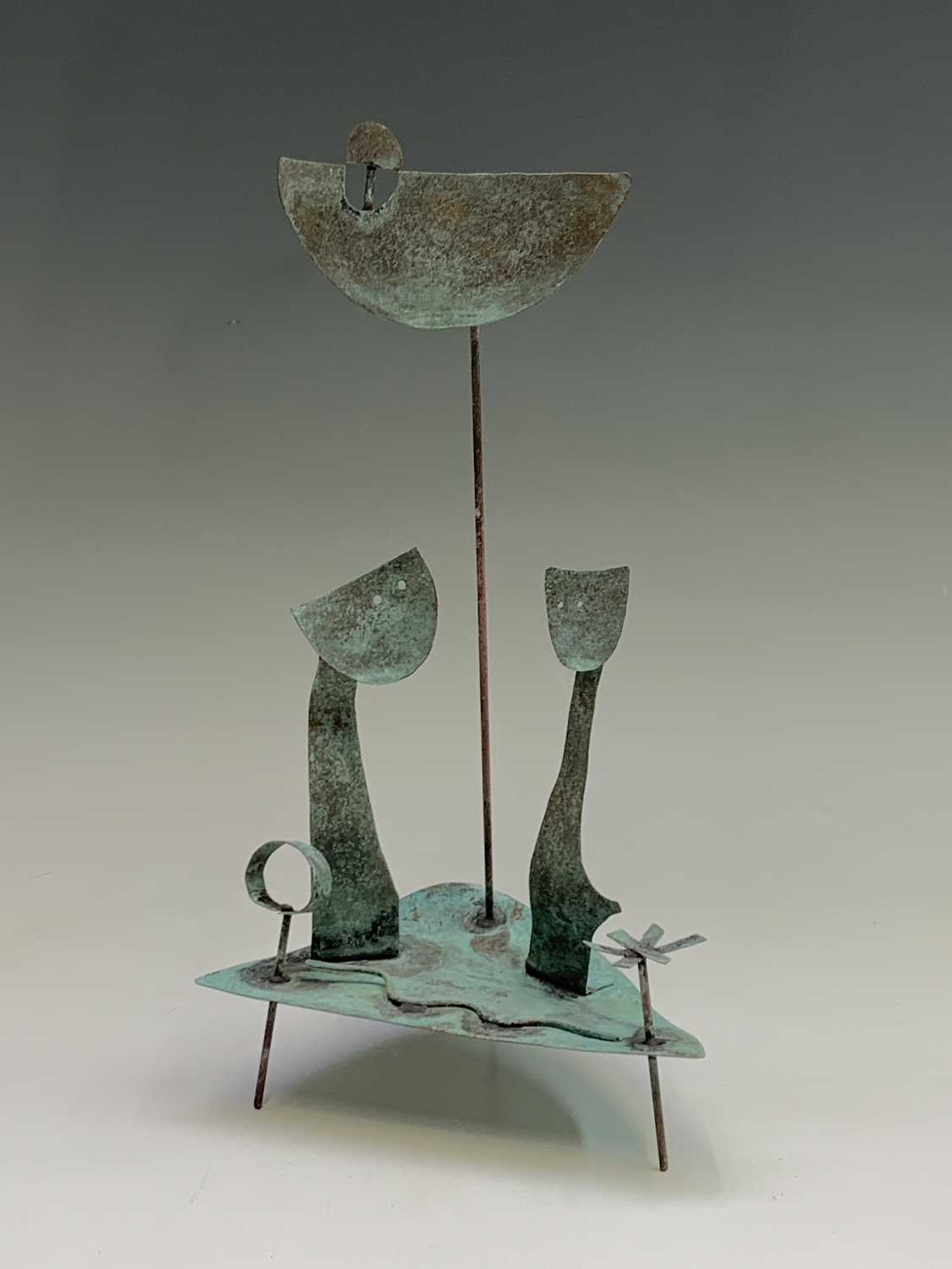 William BLACK (20th Century British)'Adam and Eve'Oxidized copper sculpture Signed, inscribed and - Image 6 of 13