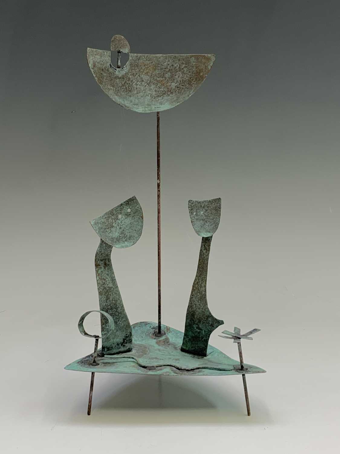 William BLACK (20th Century British)'Adam and Eve'Oxidized copper sculpture Signed, inscribed and - Image 7 of 13