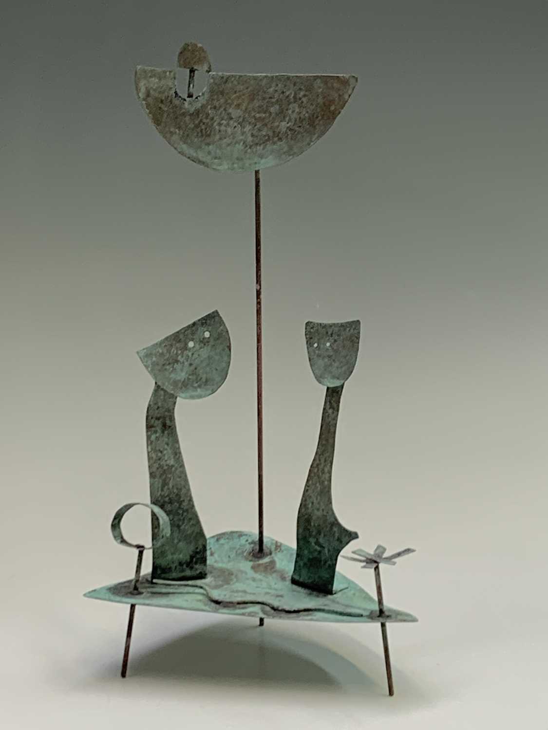 William BLACK (20th Century British)'Adam and Eve'Oxidized copper sculpture Signed, inscribed and - Image 8 of 13