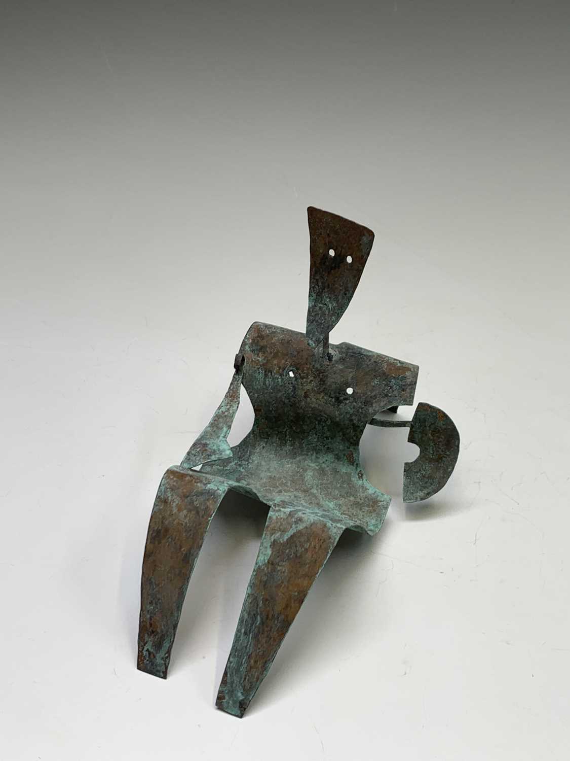 William BLACK (20th Century British)'Reclining Figure II'Oxidised copper sculpture Signed, inscribed - Image 14 of 17