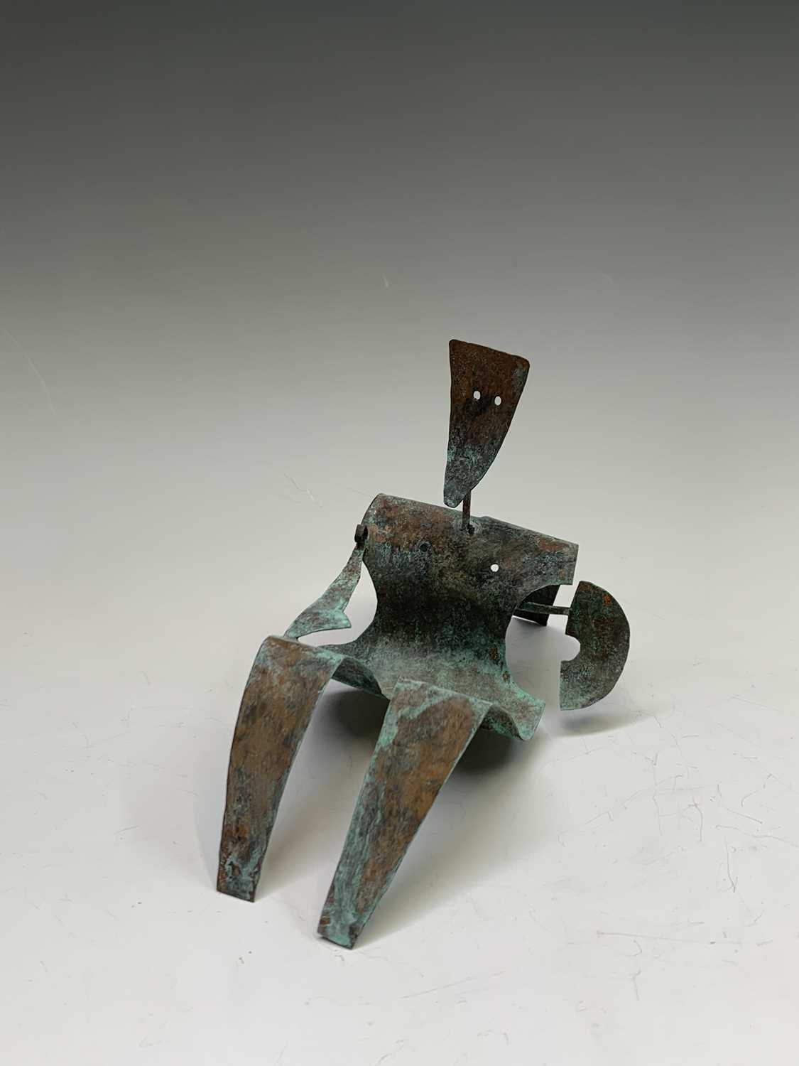 William BLACK (20th Century British)'Reclining Figure II'Oxidised copper sculpture Signed, inscribed - Image 6 of 17