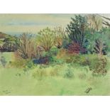 Fred YATES (1922-2008)Garden Oil on board Signed 30 x 40cmCondition report: There are no condition