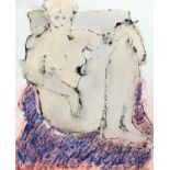 John EMANUEL (1930)Seated Nude Mixed media 41 x 52cmCondition report: No condition issues. It is