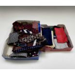 A collection of assorted silk ties including examples by Mulberry, Liberty, Aquascutum,etc, together