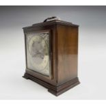 A walnut cased mantel clock, by Smiths, Enfield, height 23cm.