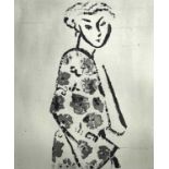 Rose HILTON (1931-2019)CourtesanEtching Signed, inscribed and numbered 1/10Further signed, inscribed