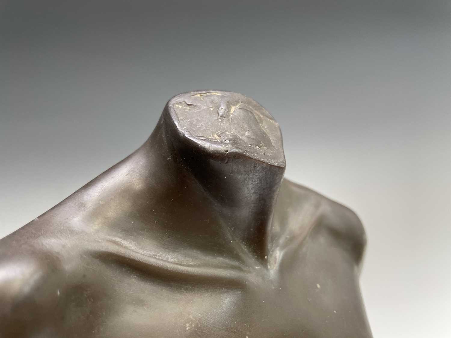 Alec WILES (1924)Female Torso Cold cast bronze sculpture Signed Height 34cm Alec Ernest Wiles was - Image 8 of 11
