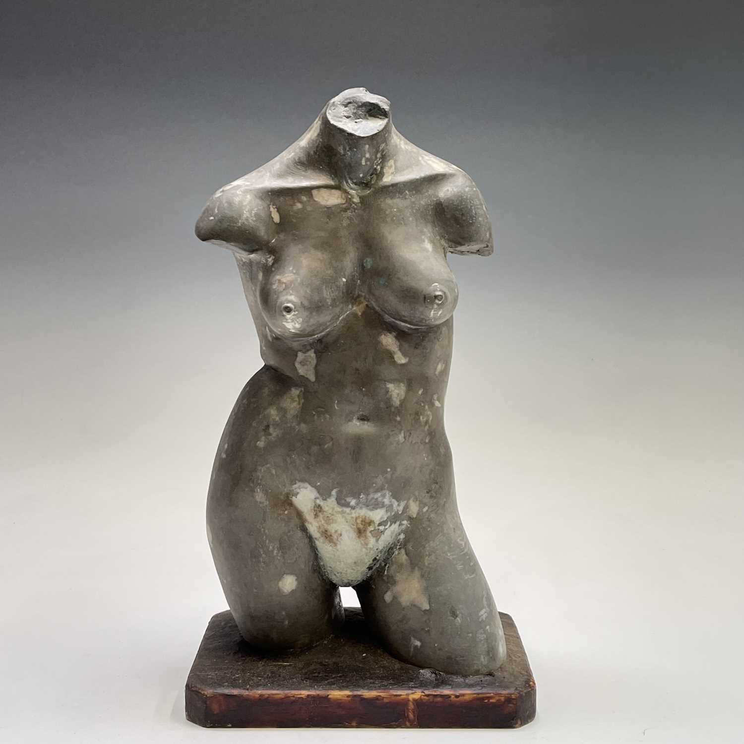 Alec WILES (1924)Female Torso Bronze resin sculpture Signed and dated 1997Numbered 1/150 to base - Image 2 of 16