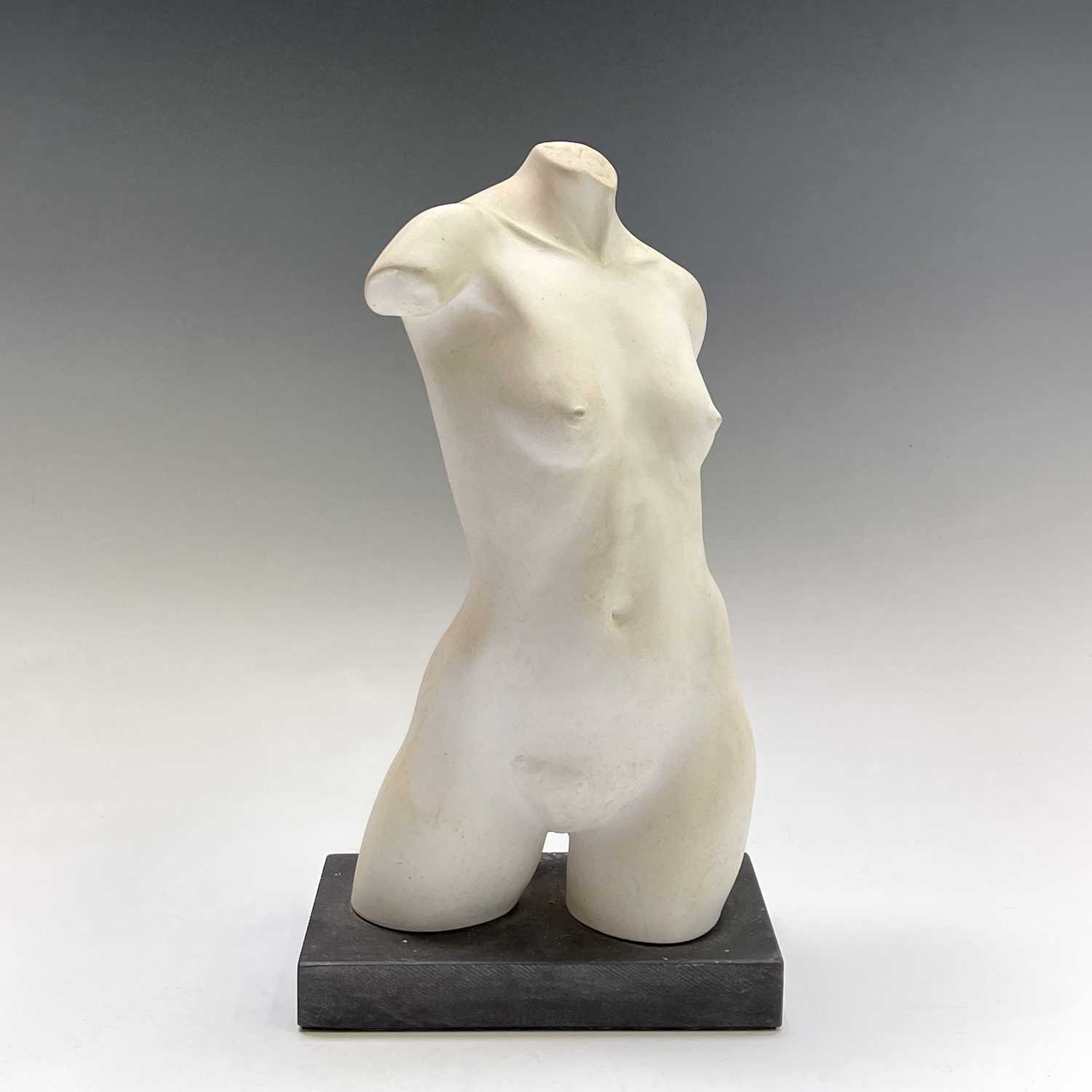 Alec WILES (1924)Female Torso Plaster sculpture Height 32cm