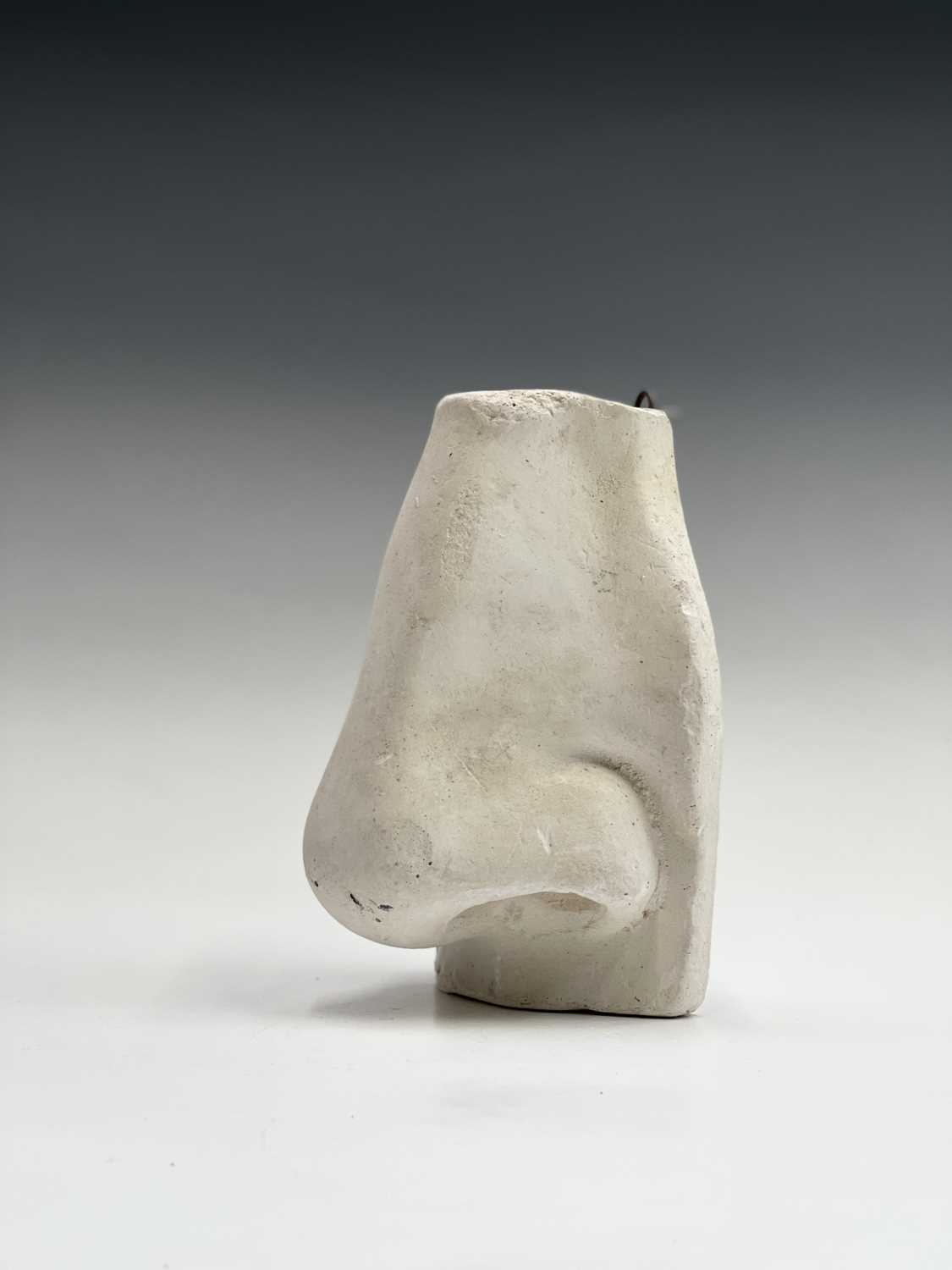 Two plaster moulds, one of an eye the other a noseFrom the estate of Alec Wiles - Image 8 of 12