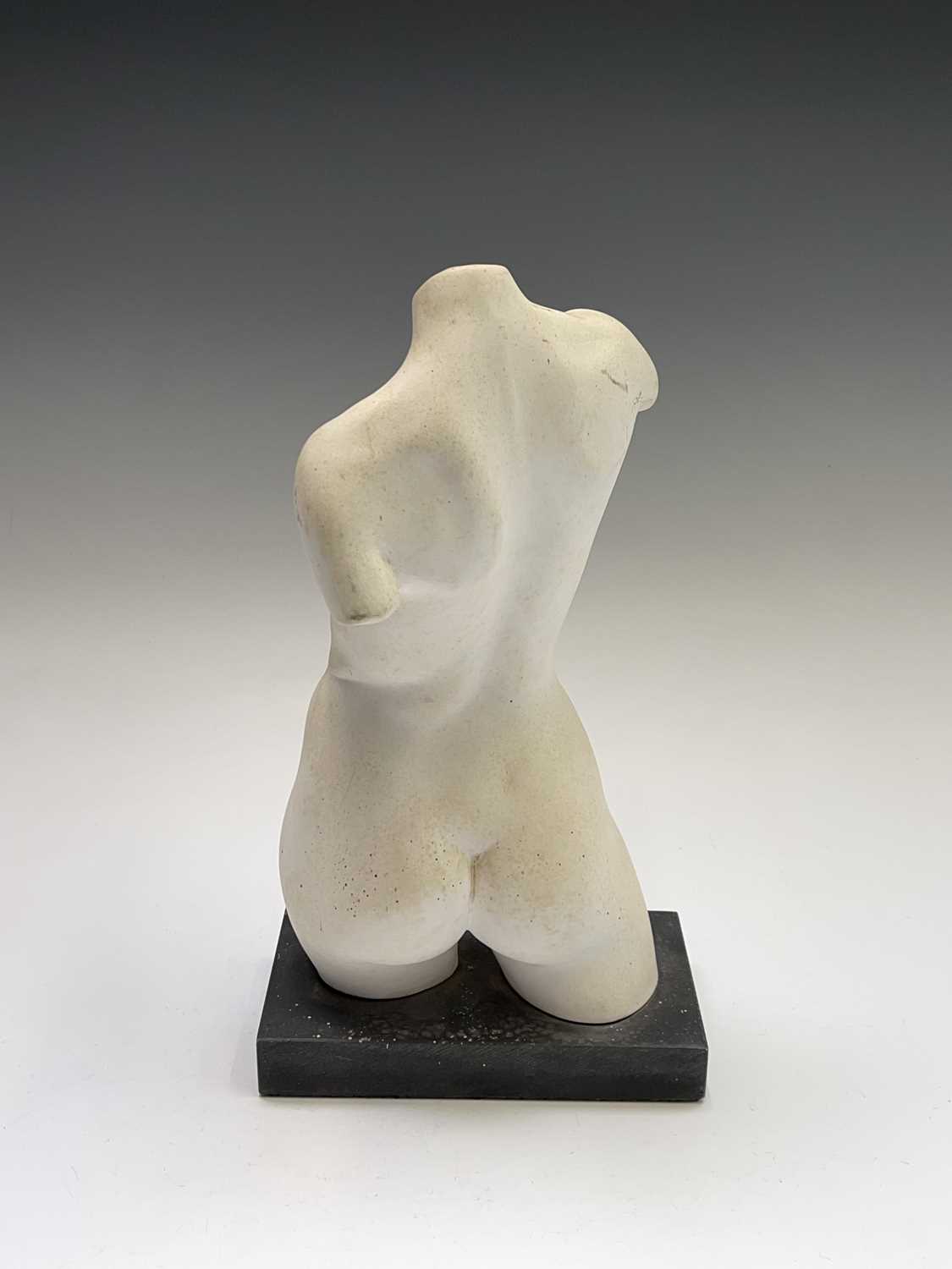 Alec WILES (1924)Female Torso Plaster sculpture Height 32cm - Image 6 of 10