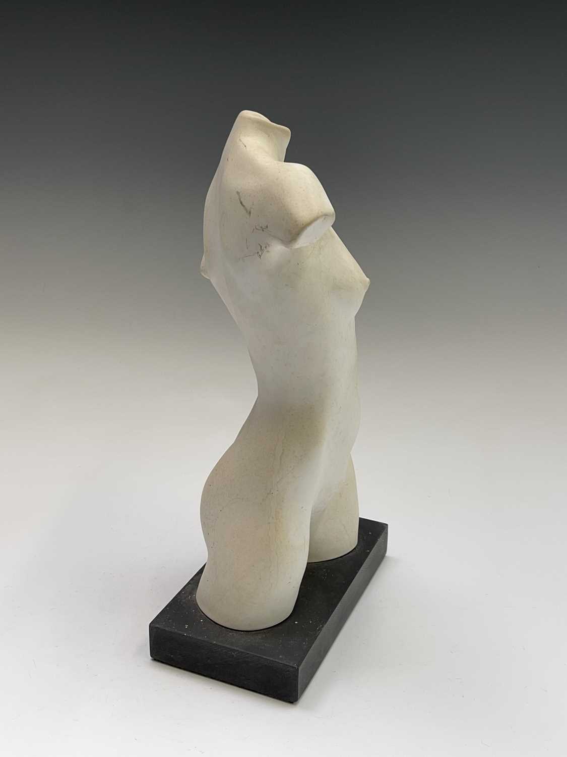 Alec WILES (1924)Female Torso Plaster sculpture Height 32cm - Image 4 of 10