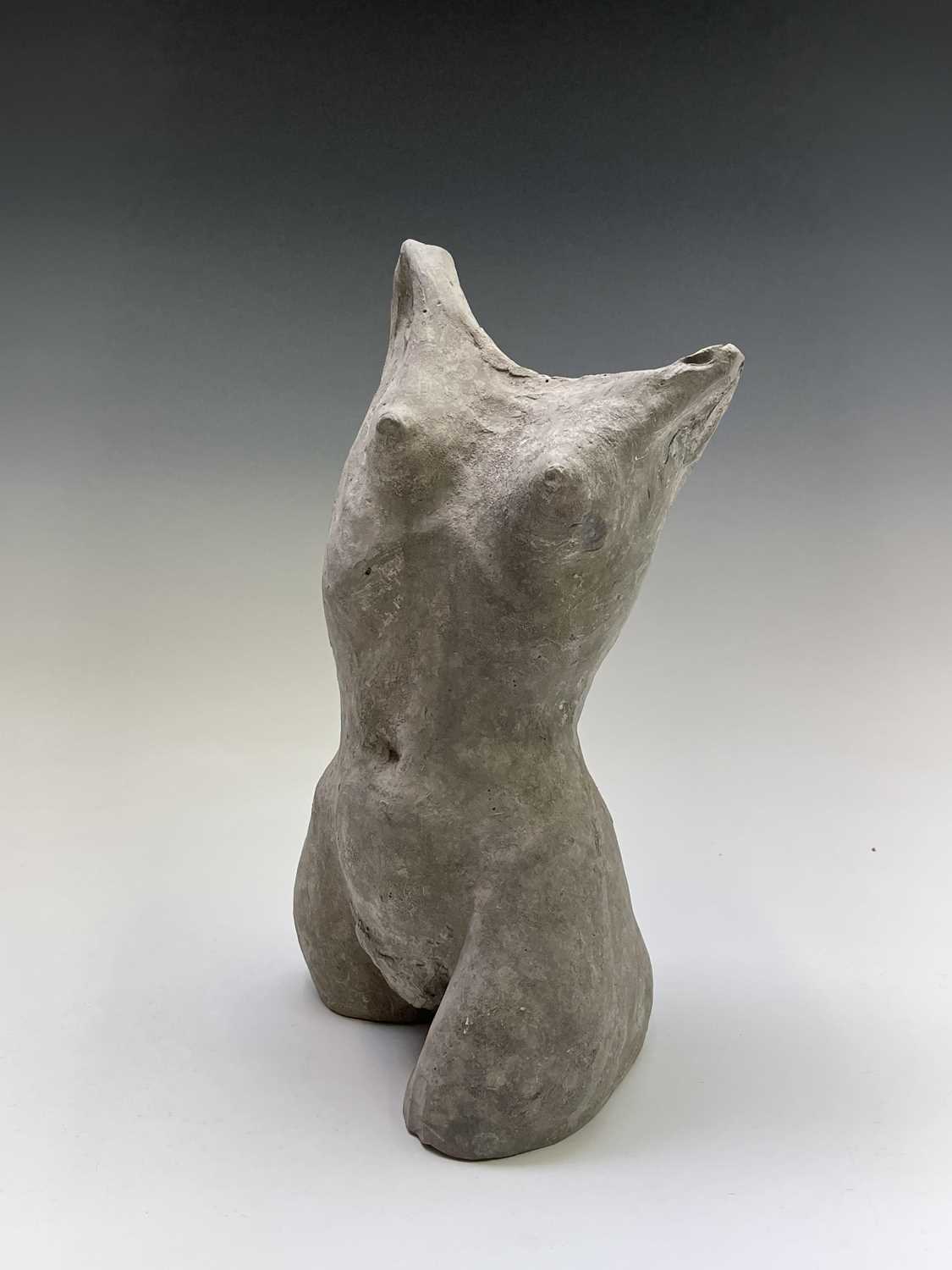 Alec WILES (1924)Female Torso Ciment fondu Height 36cm - Image 6 of 11