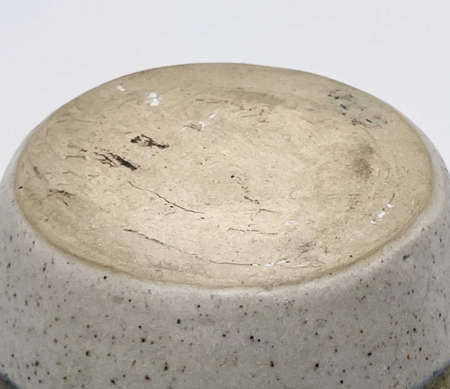 A Bill Marshall (1923-2007) salt, a Richard Batterham small bowl and cover and three other small - Image 9 of 20